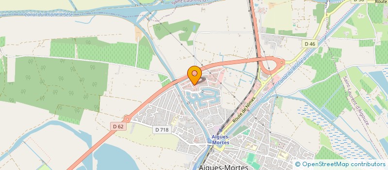 localisation de l'entreprise TROPICAL SNOW DISTRIBUTION SUD à AIGUES-MORTES
