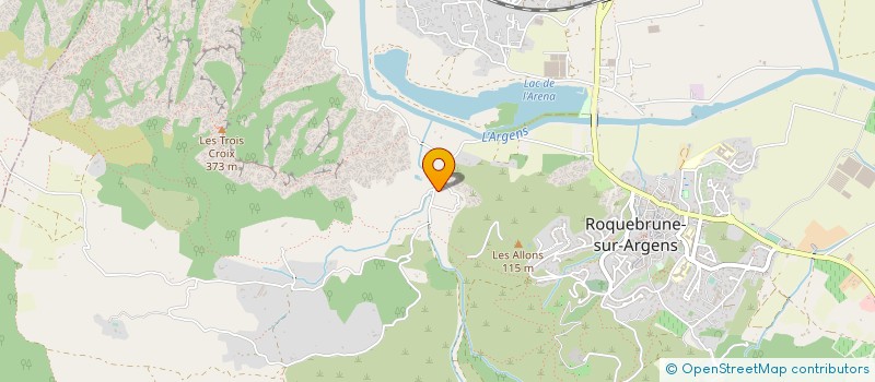 localisation de l'entreprise TROPICANA FLORE à ROQUEBRUNE-SUR-ARGENS