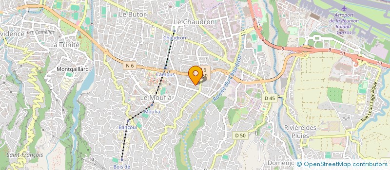 localisation de l'entreprise TROPICANA STORES  SAINT-DENIS