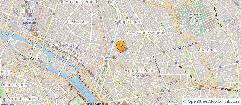 localisation de l'entreprise TROPICANTE  PARIS