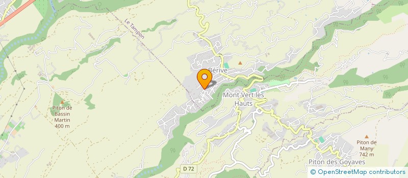 localisation de l'entreprise TROPICARRE  LE TAMPON