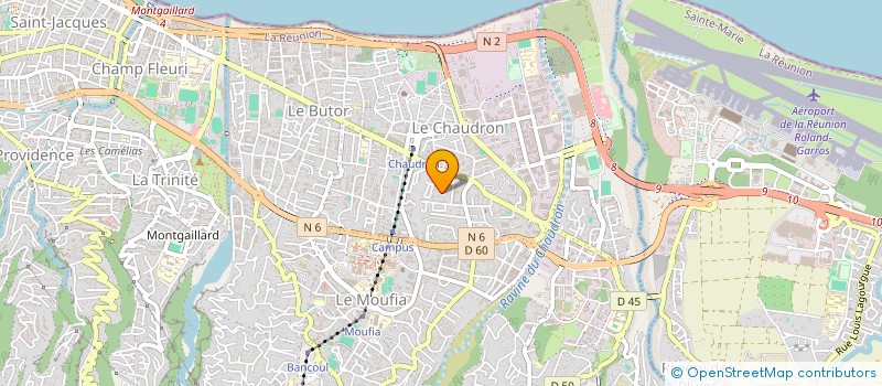 localisation de l'entreprise TROPICASEC à SAINT-DENIS