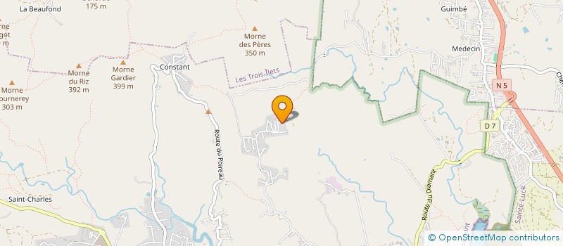 localisation de l'entreprise TROPICLOG  DIAMANT