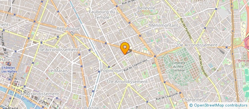 localisation de l'entreprise TROPICO FILMS  PARIS