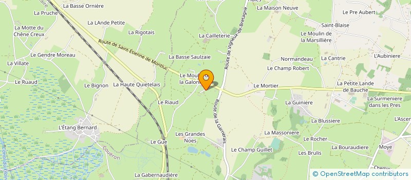 localisation de l'entreprise TROPICO II à COUERON