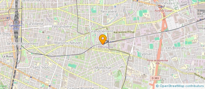 localisation de l'entreprise TROPICOOL G-R  VILLEURBANNE