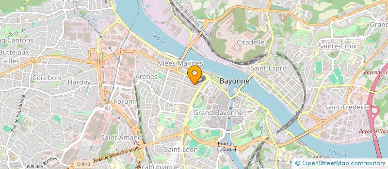 localisation de l'entreprise TROPICTOUR  BAYONNE