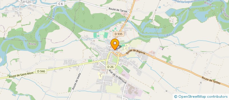 localisation de l'entreprise TROPIK STYL à RISCLE