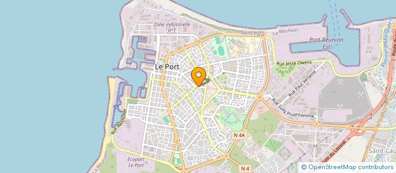 localisation de l'entreprise TROPIKAFET à LE PORT