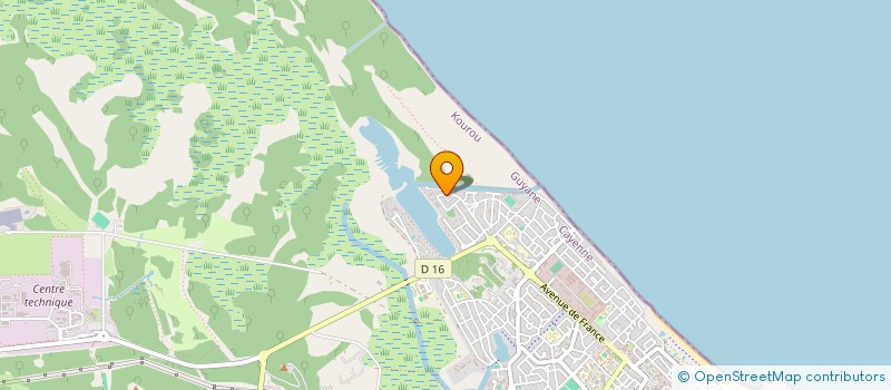 localisation de l'entreprise TROPIKAL EVENTS  KOUROU