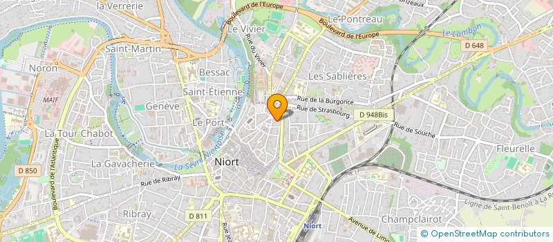 localisation de l'entreprise TROPIKAL HOUSE EVENT'S  NIORT