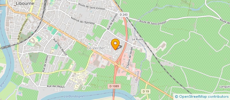 localisation de l'entreprise TROPIKANA - TPKA à LIBOURNE