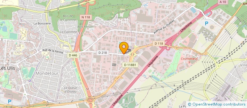 localisation de l'entreprise TROPIQUES HOTEL à LES ULIS