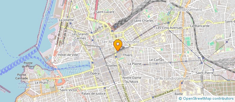 localisation de l'entreprise TROPIX - ASSOCIATION DE CREATIONS ARTISTICO-CULTURELLES BRESILIENNES à MARSEILLE