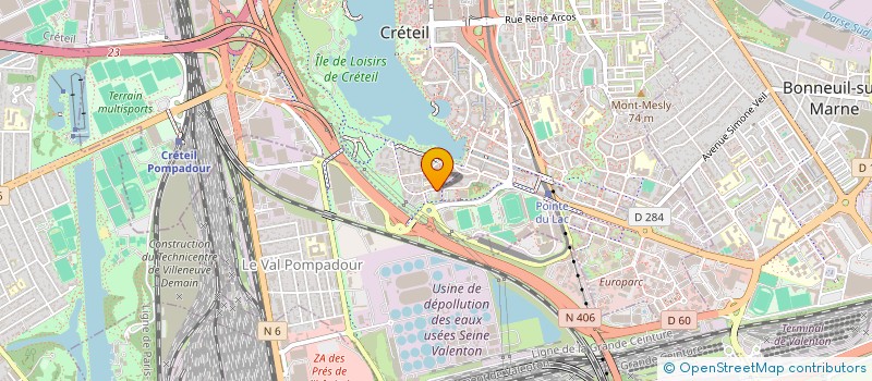 localisation de l'entreprise TROT-BIKE à CRETEIL