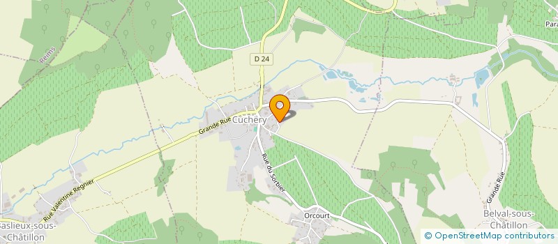 localisation de l'entreprise TROT-IM-REIMS  CUCHERY