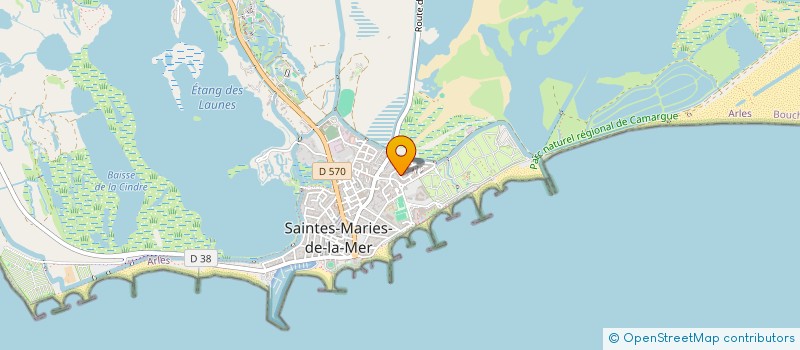 localisation de l'entreprise TROT'NALEX  SAINTES-MARIES-DE-LA-MER