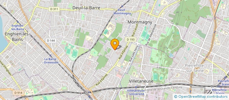 localisation de l'entreprise TROT'TIGNES  MONTMAGNY