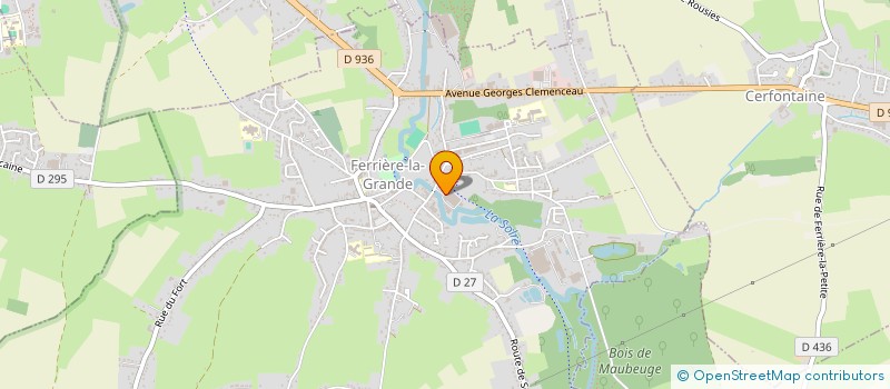 localisation de l'entreprise TROT UNITY  FERRIERE-LA-GRANDE