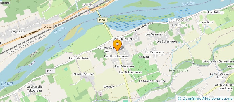 localisation de l'entreprise TROTBRIAND  LA CHAPELLE-AUX-NAUX