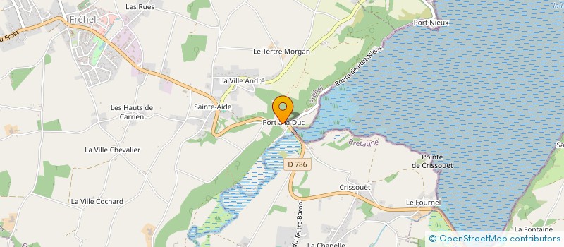 localisation de l'entreprise TROTEL CHRISTIAN NOTAIRE ASSOCIE à FREHEL