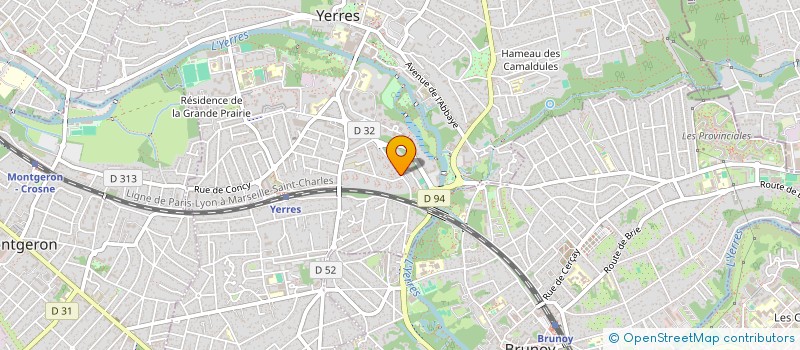 localisation de l'entreprise TROTRO  YERRES