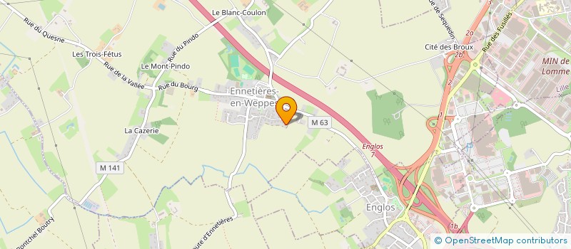 localisation de l'entreprise TROTROBON  ENNETIERES-EN-WEPPES