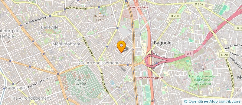 localisation de l'entreprise TROTT'ELEC  PARIS