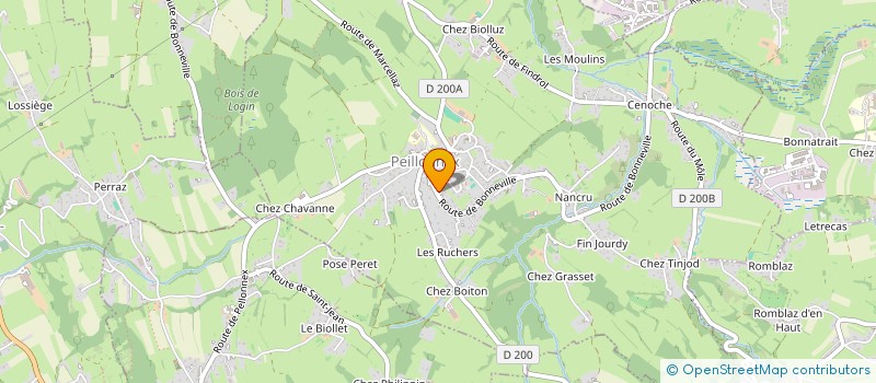 localisation de l'entreprise TROTT EVASION  PEILLONNEX