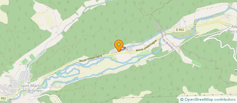 localisation de l'entreprise TROTT IN VERDON  SAINT-MARTIN-DE-BROMES