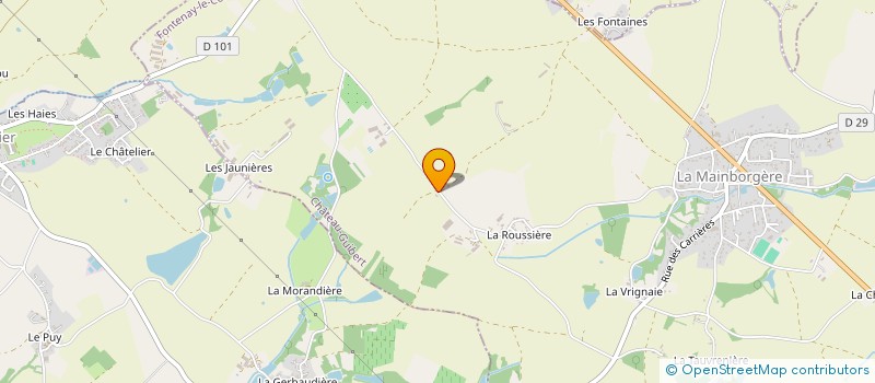 localisation de l'entreprise TROTT'YON 85  LA ROCHE-SUR-YON