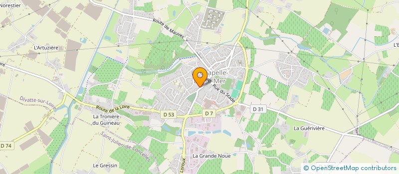 localisation de l'entreprise TROTTE BAMBINS à DIVATTE-SUR-LOIRE