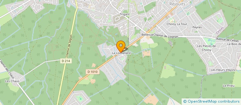 localisation de l'entreprise TROTTE LAND-ASSOC ACTIVITES EQUESTRES à CESTAS