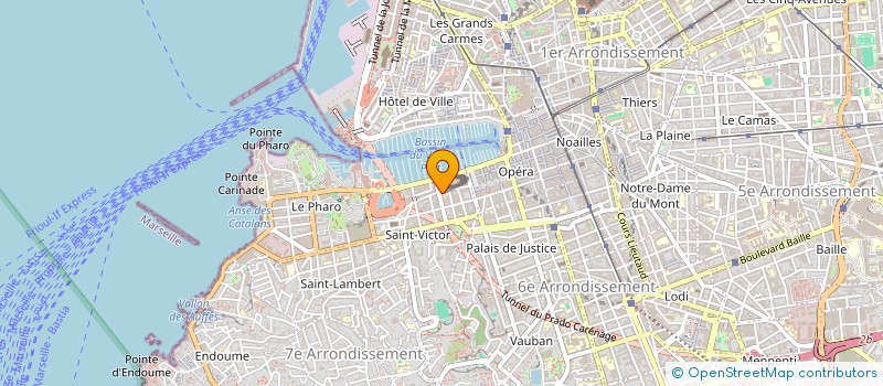 localisation de l'entreprise TROTTE MENU  MARSEILLE