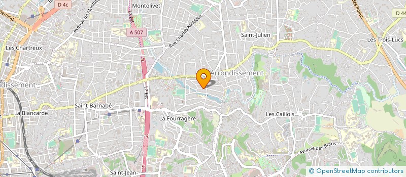 localisation de l'entreprise TROTTEUR à MARSEILLE