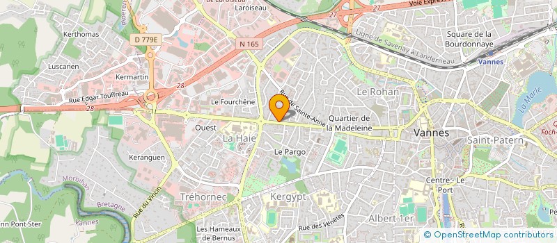localisation de l'entreprise TROTTI VELO à VANNES