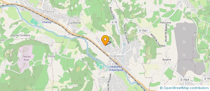localisation de l'entreprise TROTTSPEED à CHATILLON