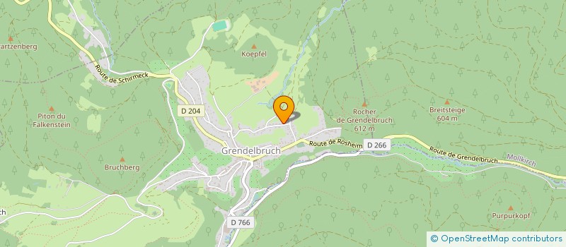 localisation de l'entreprise TROTZIER FRERES  GRENDELBRUCH