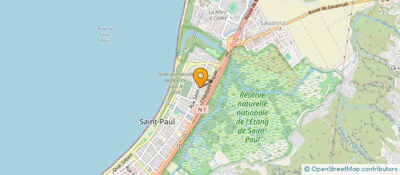 localisation de l'entreprise TROU D'EAU AVENIR à SAINT-PAUL