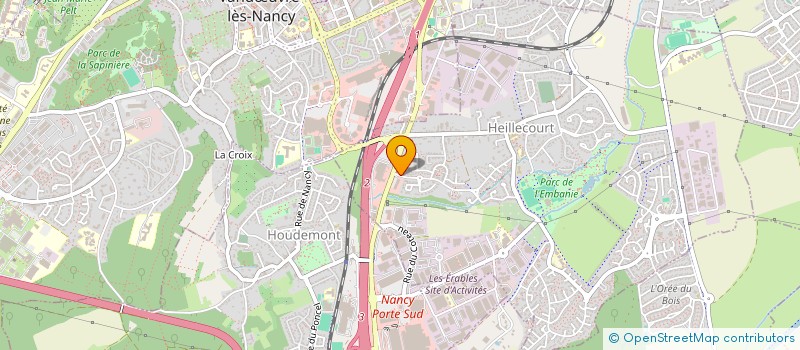 localisation de l'entreprise TROUBADOURS & SPADASSINS  HEILLECOURT