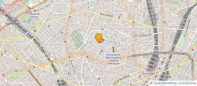 localisation de l'entreprise TROUBL'FETE  PARIS