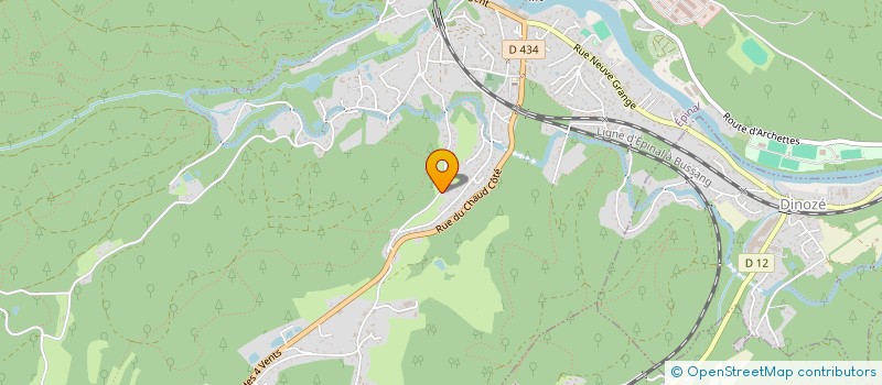 localisation de l'entreprise TROUBLE CLIC  EPINAL