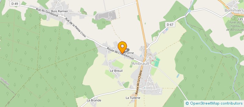 localisation de l'entreprise TROUBLES FETES à MARON