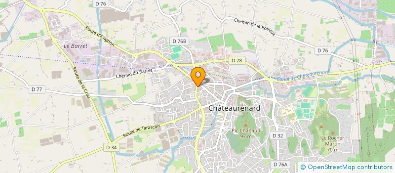 localisation de l'entreprise TROUILLARD & CO  CHATEAURENARD