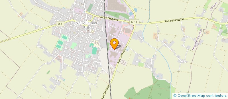 localisation de l'entreprise TROUILLET DEBIT  NEUVILLE-AUX-BOIS