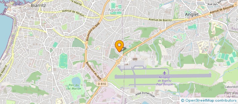 localisation de l'entreprise TROUPE ALAIA à BIARRITZ