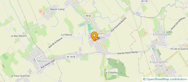 localisation de l'entreprise TROUPE ASCEN'DANSE  RADINGHEM-EN-WEPPES