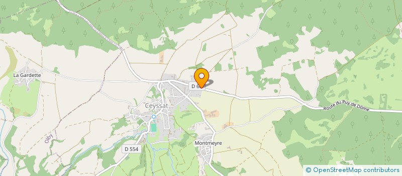 localisation de l'entreprise TROUPE CEYSSAT LES VIJANEUX  CEYSSAT