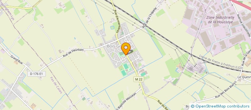 localisation de l'entreprise TROUPE CONFI'DANSE  BOIS-GRENIER