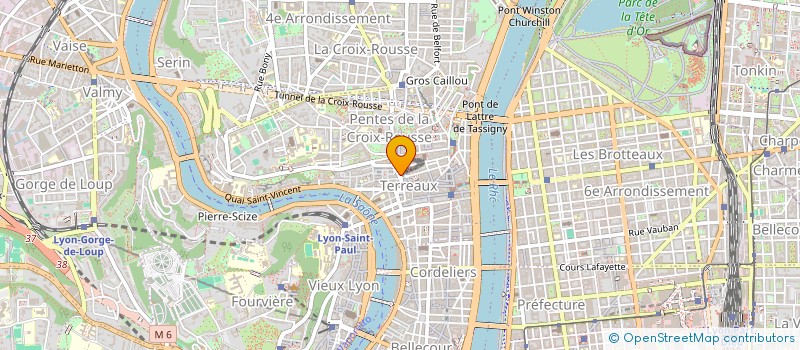 localisation de l'entreprise TROUPE CORYPHEE à LYON